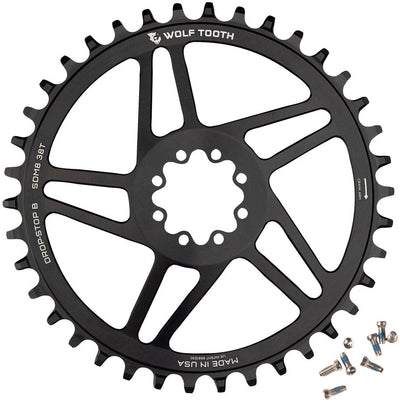 Wolf Tooth Direct Mount Chainring - 38t for SRAM Cranksets