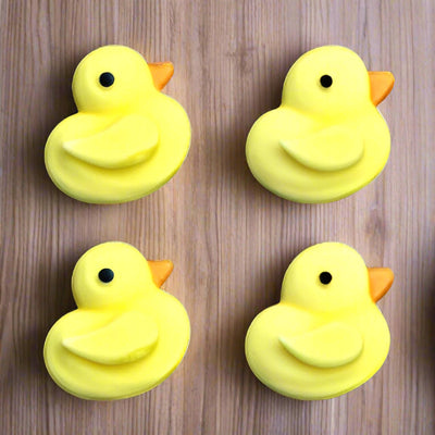 Edible Tiny Baby Ducks - Yellow Royal Icing Decorations