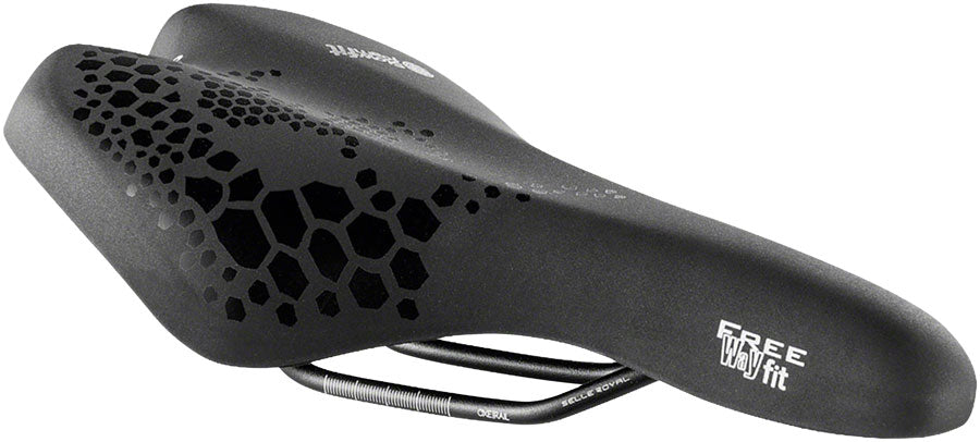 Selle Royal Freeway Fit Saddle - Steel Black Athletic
