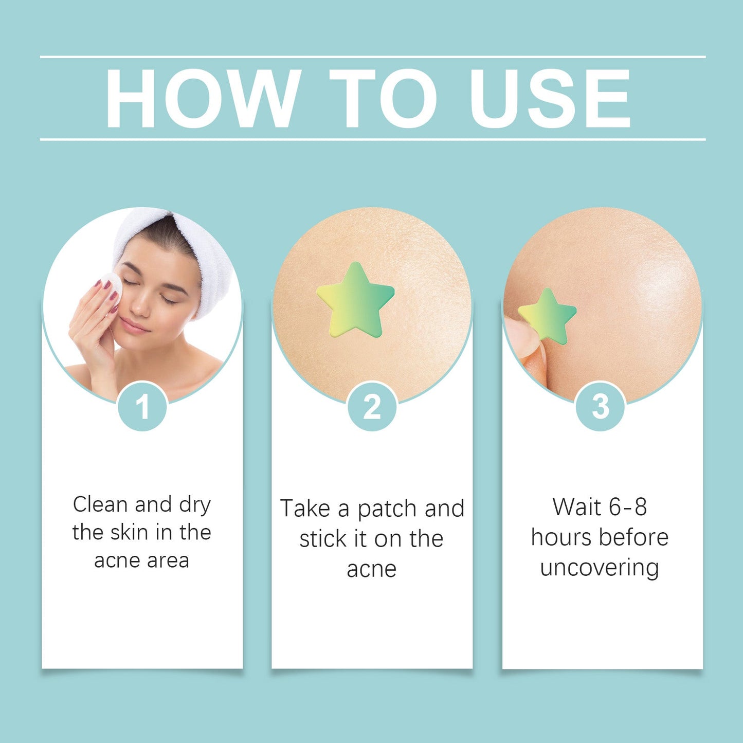 Color Hidden Pimples Cover Acne Pimples Facial Care Invisible Pimples - Korvel