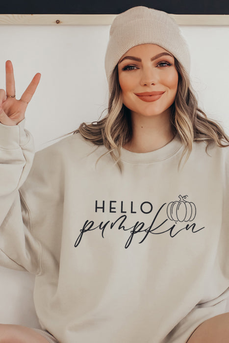 Cozy Autumn Vibes Pumpkin Sweatshirt - Korvel