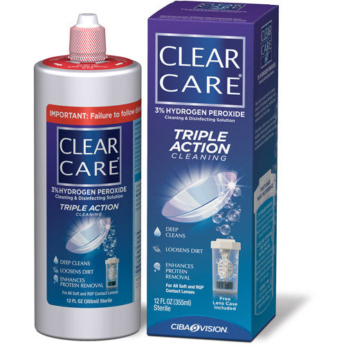 Solución de limpieza de triple acción Clear Care