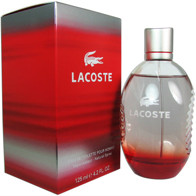 Lacoste Red Eau de Toilette for Men - 4.2 Oz