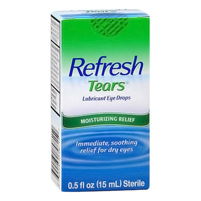 Refresh Lubricant Eye Drops - 2 Bottles of 15ml