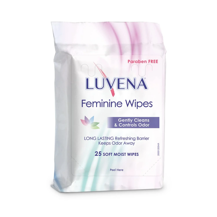 Luvena Feminine Wipes - 25 Count