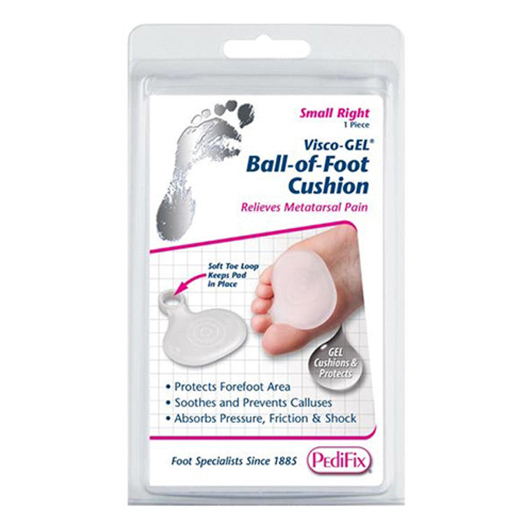 Cojín de Gel Viscoelástico para la Bola del Pie Pedifix - Grande Derecho