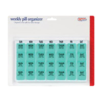 Premium Weekly Pill Organizer Box by Preferred Plus