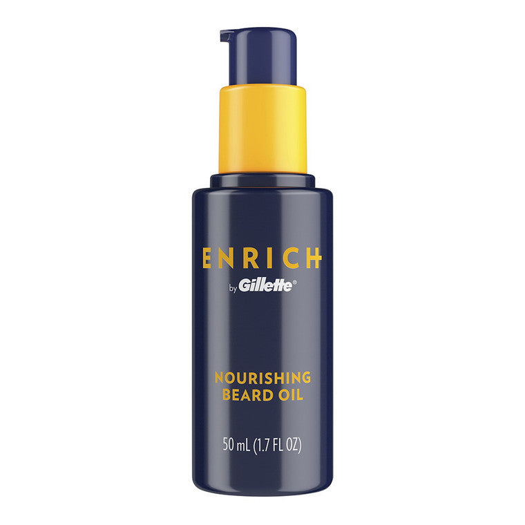 Aceite para barba Enrich Gillette para hombres - 1.7 Fl Oz
