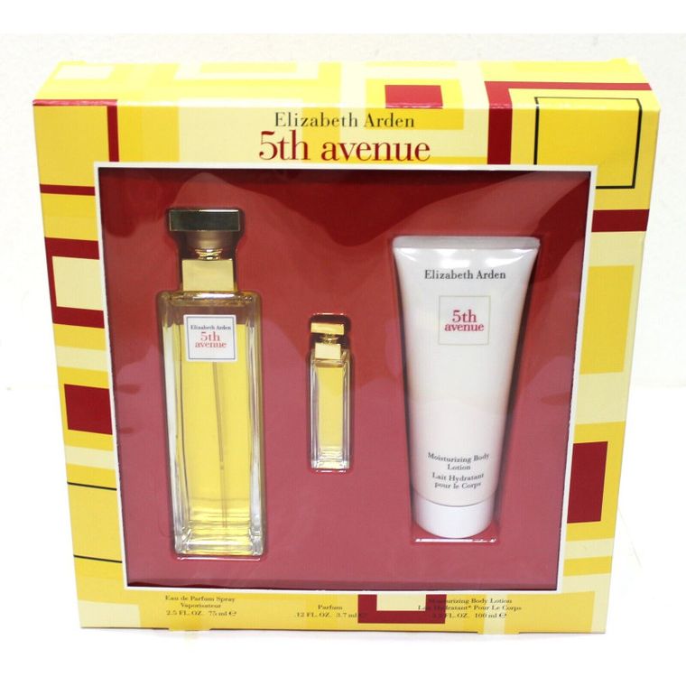 Elizabeth Arden 5th Avenue – Ensemble Cadeau de Luxe en 3 Pièces pour Femmes