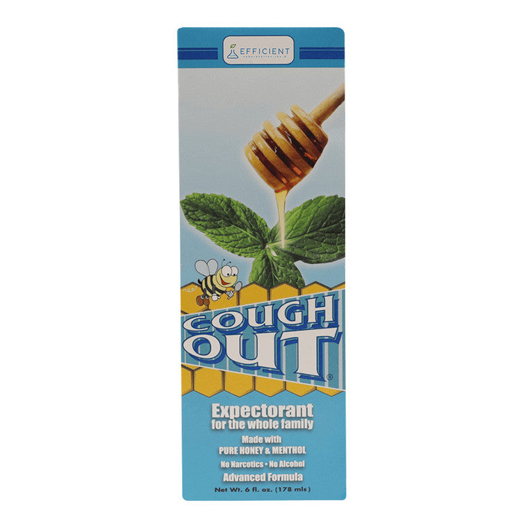 Expectorant Cough Out des Laboratoires Efficaces, 6 oz