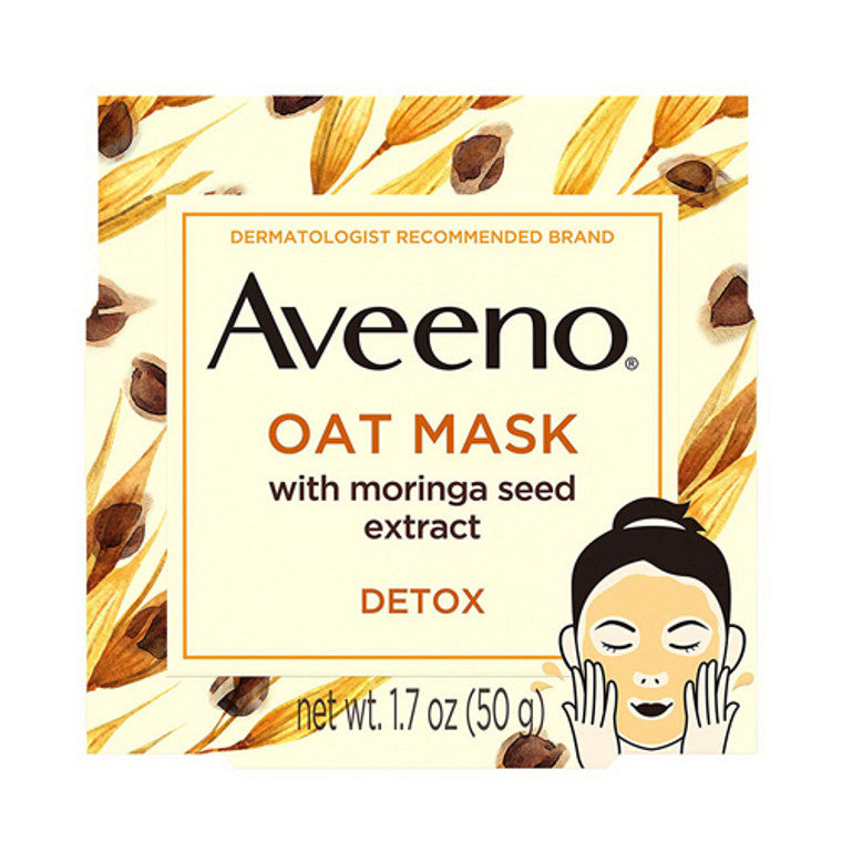 Aveeno Oat Mask with Moringa Seed Extract - 1.7 Oz