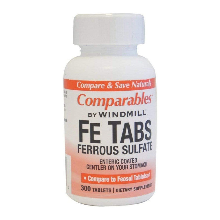 Ferrous Sulfate 325 mg - 300 Tablets for Vitality Support