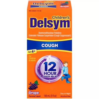 Grape-Flavored Cough Suppressant for Children - 5 Ounce