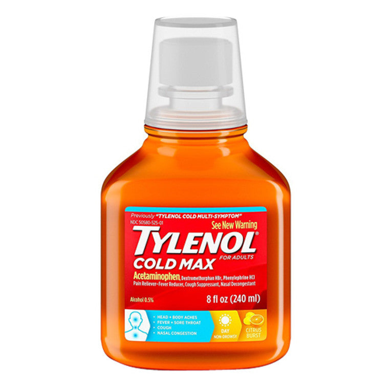 Liquide de soulagement diurne au goût d'agrumes - 8 Fl. Oz