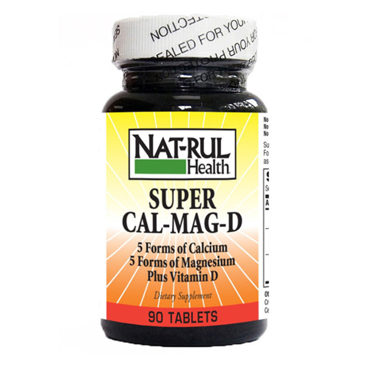 Natrul Health Super Cal-Mag-D – Soporte Premium para Huesos y Músculos