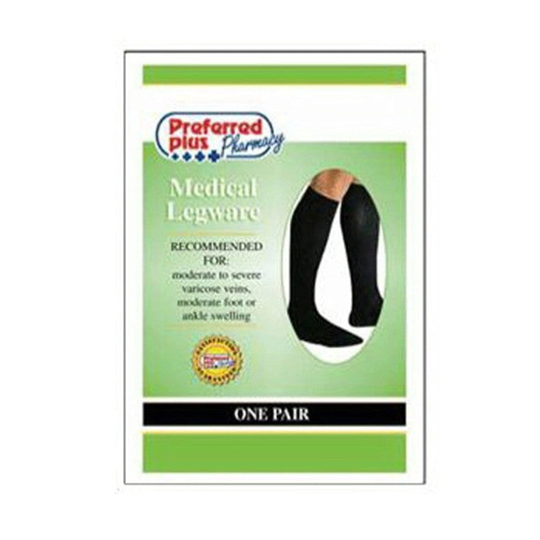 Chaussettes de genou Qcs Preferred Plus Navy pour hommes - 1 paire