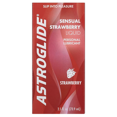 Astroglide Sensual Strawberry Personal Lubricant - 2.5 Oz