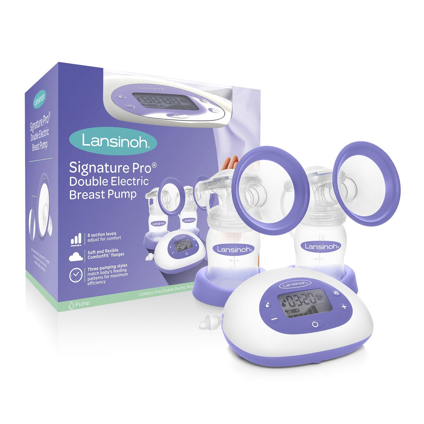 Tire-lait électrique double Lansinoh Signature Pro