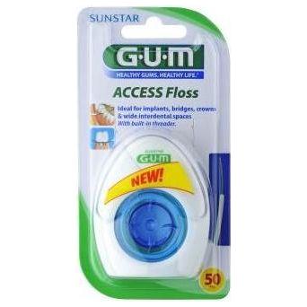 GUM Access Floss Picks - 50 Uses for Effective Oral Care