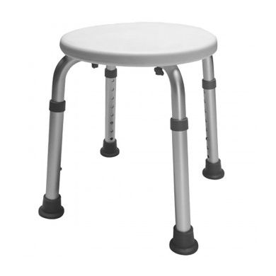 Tabouret de bain rond ajustable Essential Medical Supply