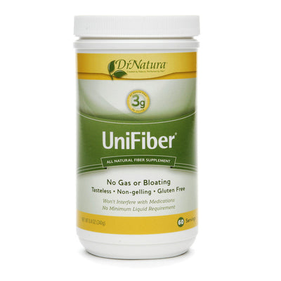 Suplemento de fibra natural UniFiber® - Soporte digestivo suave (8.4 onzas)