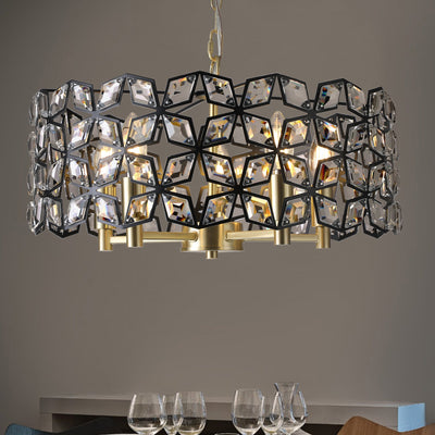Modern Crystal Chandelier for Living-Room Round Cristal Lamp Luxury Home Decor Light Fixture - Korvel