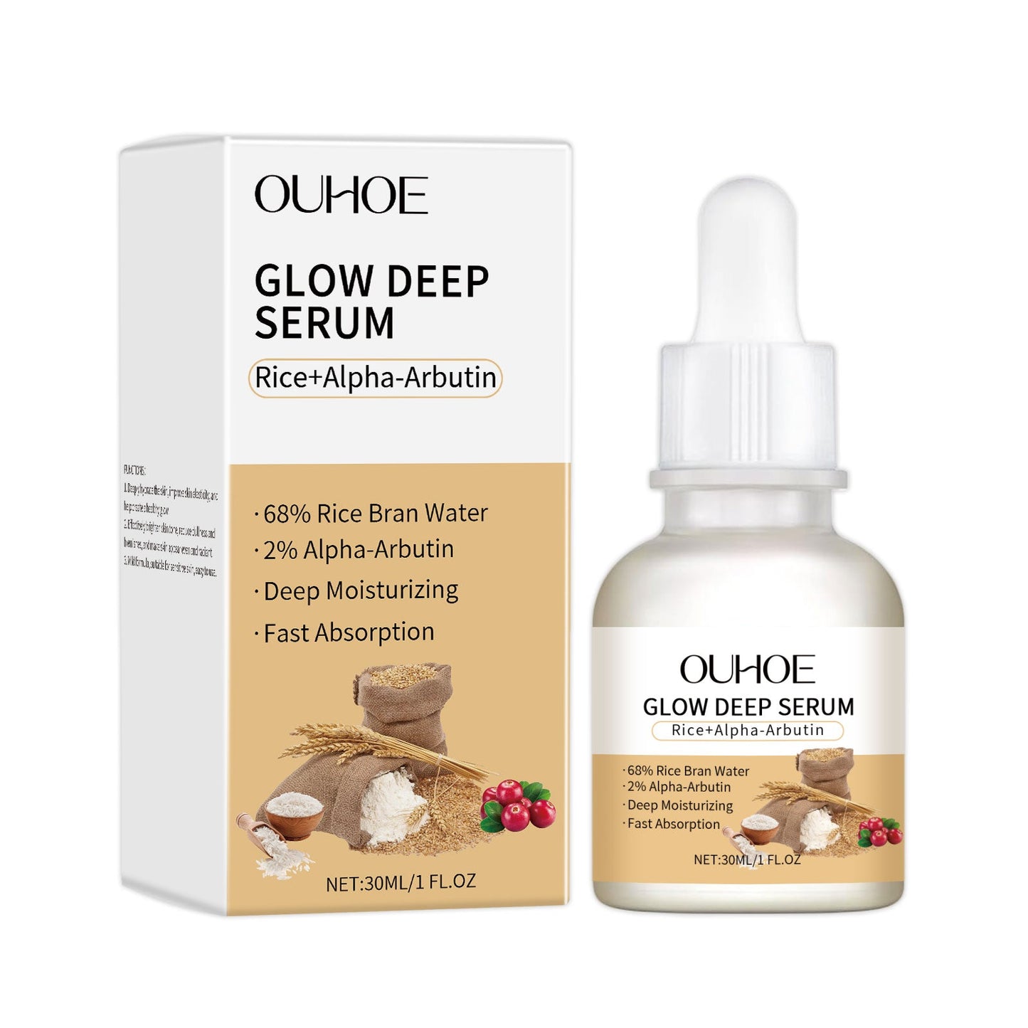 Face Brightening Essence Facial Skin Hydrating And Moisturizing Skin Tone Brightening Treatment Essence - Korvel
