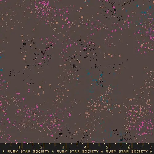 Brown Speckled Caviar Fabric - 43"/44" Per Yard