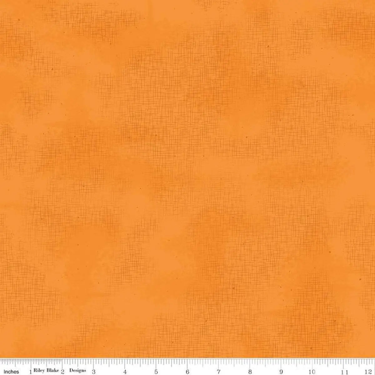 Tissu en coton à motif citrouille usé orange - 43"/44" par yard