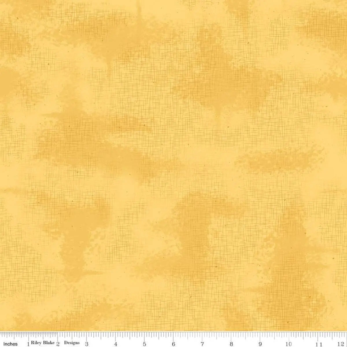Tissu en coton maïs jaune shabby premium - 43"/44" par yard