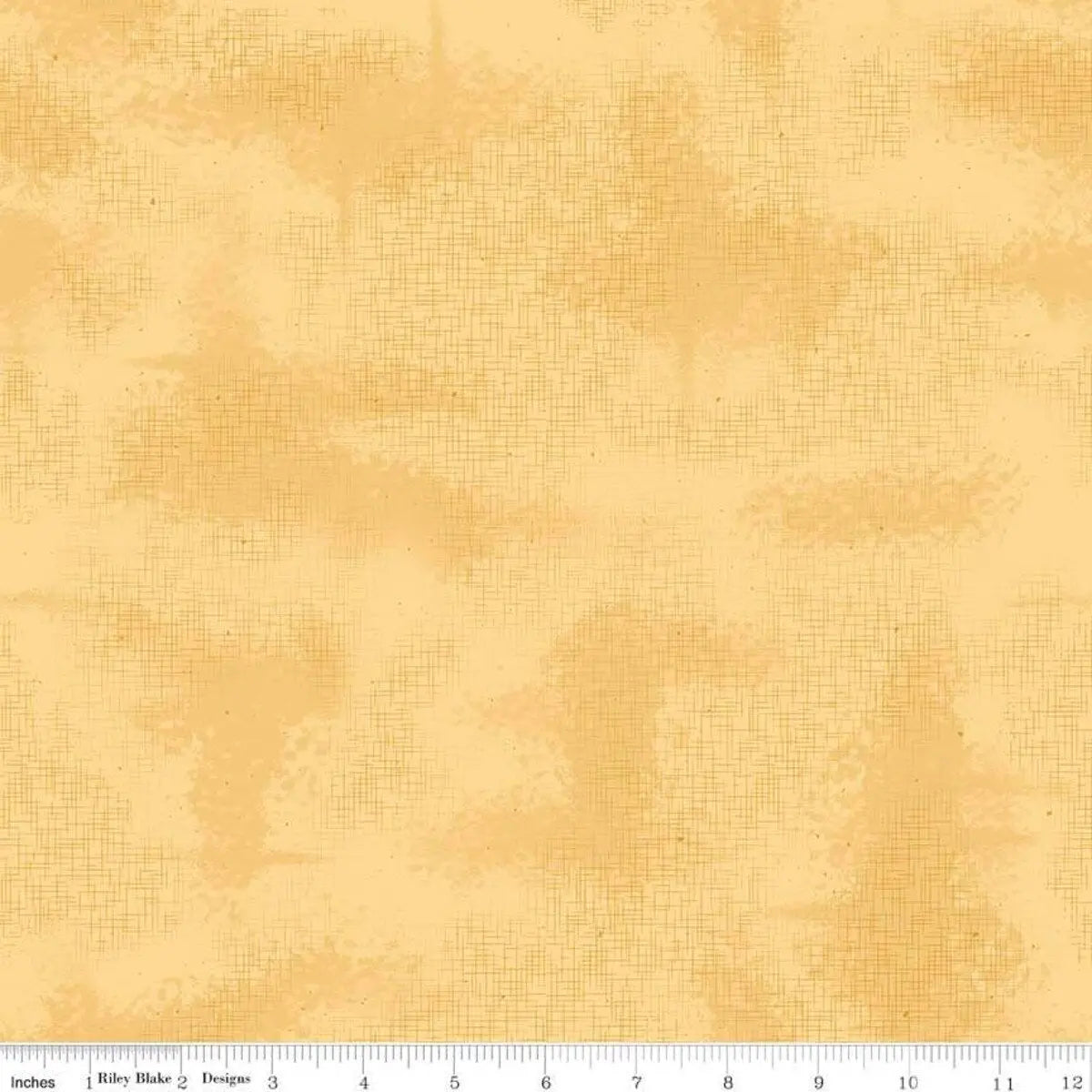 Yellow Amber Shabby Beehive Cotton Fabric - 43"/44" Per Yard