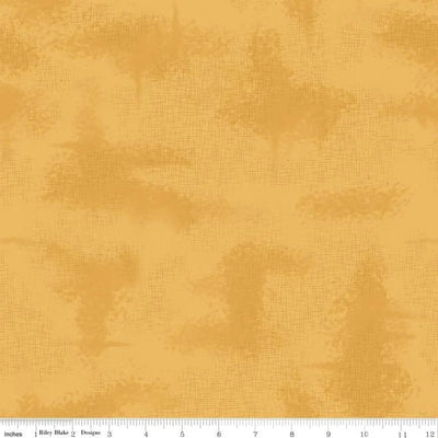 Yellow Amber Shabby Honey Cotton Fabric - 43"/44" Per Yard