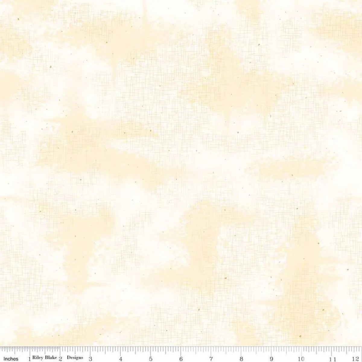 Yellow Shabby Beehive Cloud Cotton Fabric - 43"/44" Per Yard