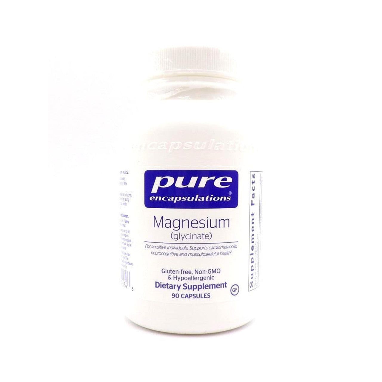 Pure Encapsulations Magnesium Glycinate 120 Mg - 90 Capsules