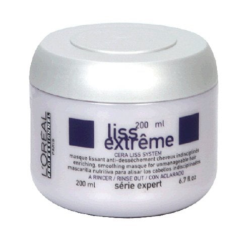 Mascarilla alisadora Liss-Extreme de L'Oreal Series Expert 6.7 Oz