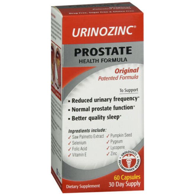 Urinozinc Prostate Health Formula Capsules