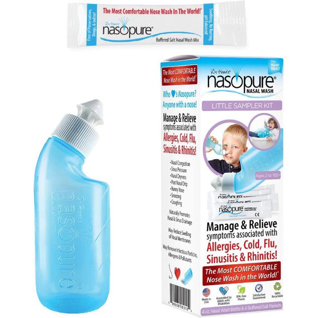 Kit de lavage nasal Nasopure Little Smp