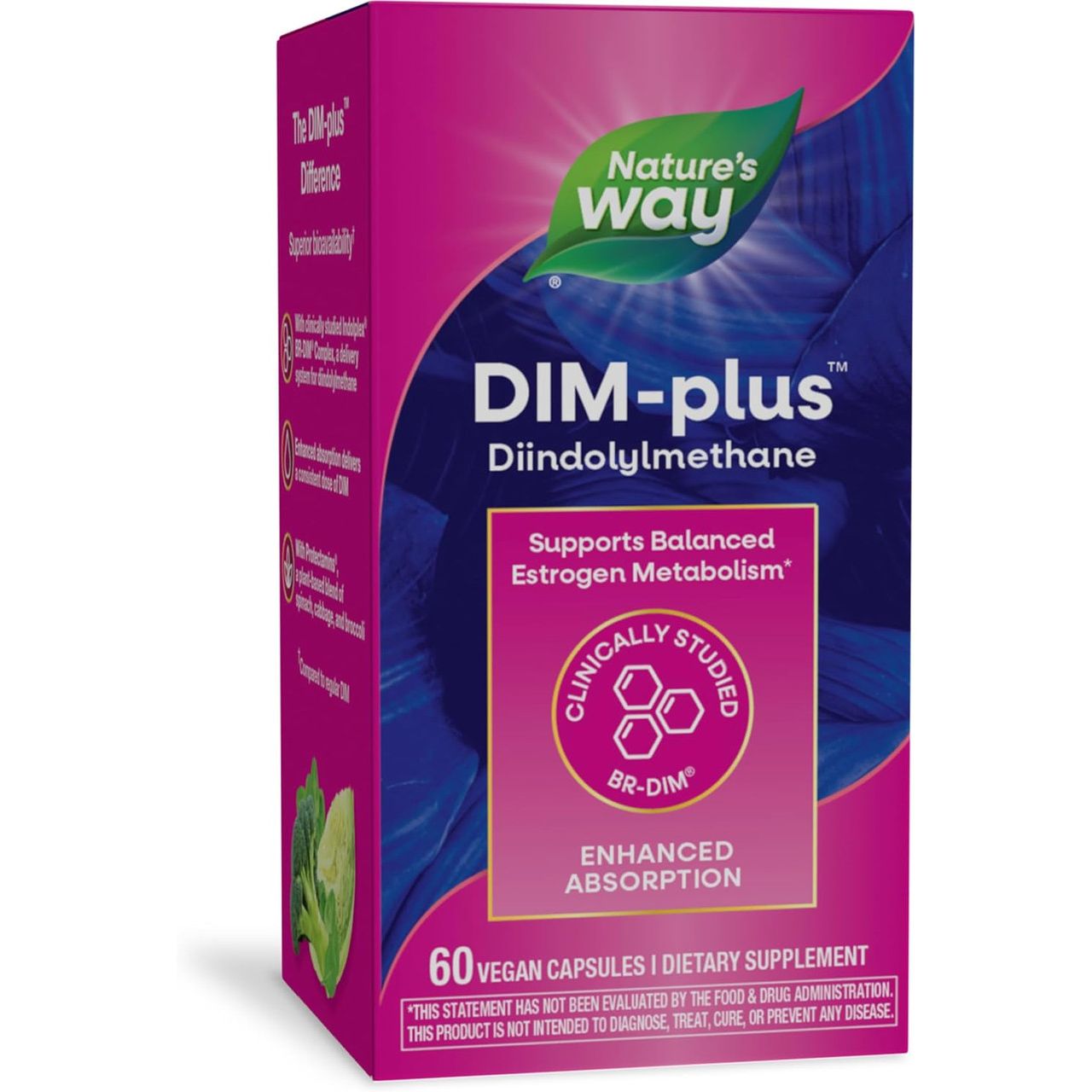 Dim Plus de Nature's Way - 60 Cápsulas Vegetarianas