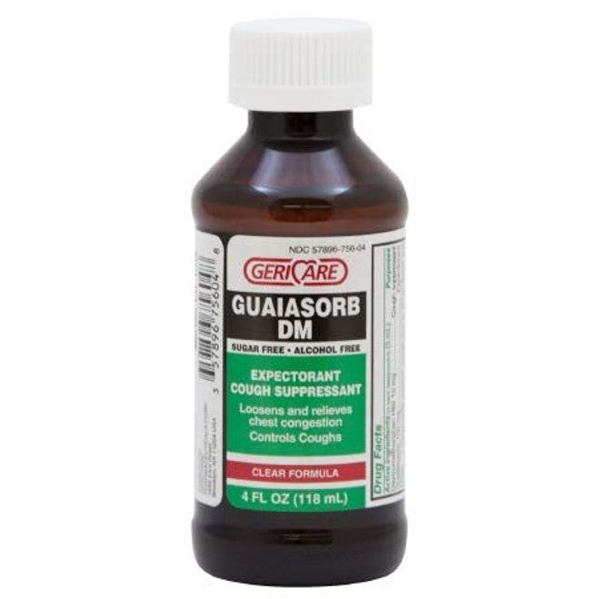 Geri-Care Cough Relief Liquid - 10 Mg / 100 Mg Strength, 4 Oz