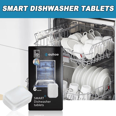 Dishwasher Dirt Remover Sheet, Clean Heavy Oil And Water Stains Odor Kitchen And Bath Home Dishwasher Cleaning Sheet - Korvel