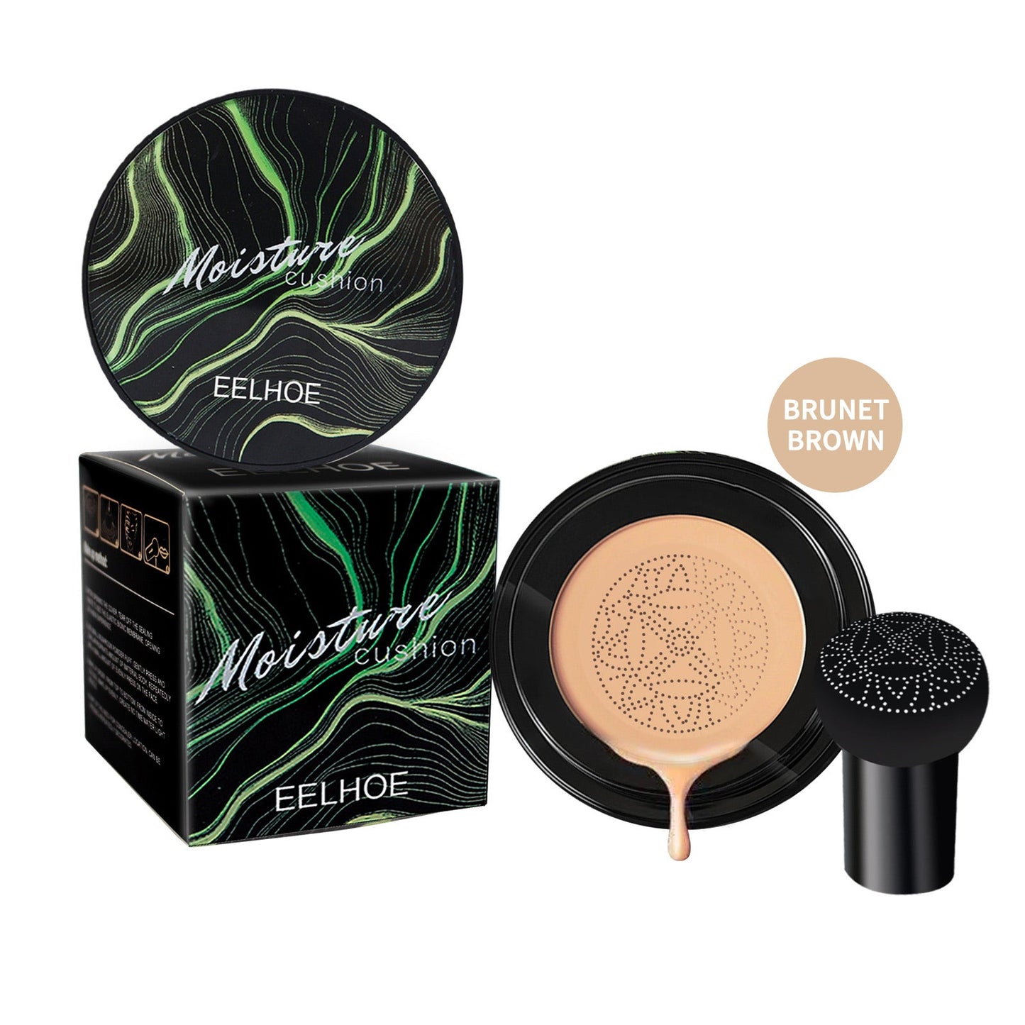 Crème de Fondation Cushion Hydratante pour un Éclat Naturel