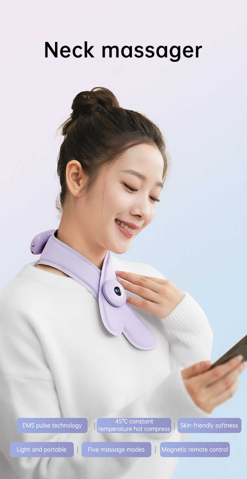 Portable Neck Massager with Heat for Relaxation