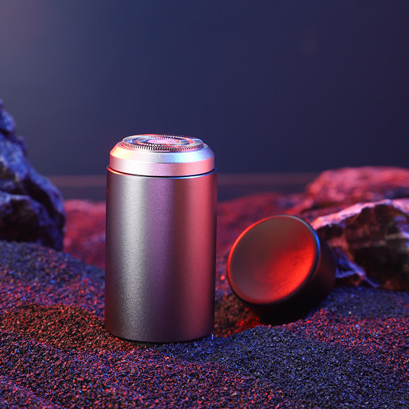 Rasoir de Voyage Mini Steel Cannon - Rasoir Électrique Portable pour Hommes