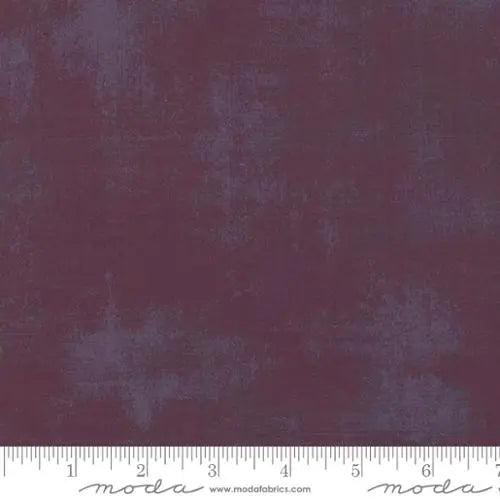 Purple Grunge Basics Wine Fabric - 44"/45" Per Yard