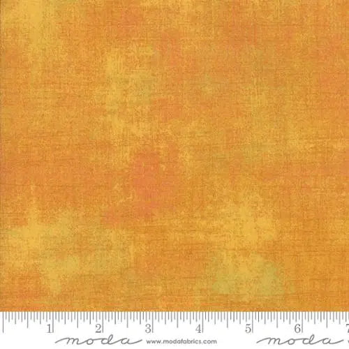 Tissu Butterscotch Orange Grunge Basics au mètre