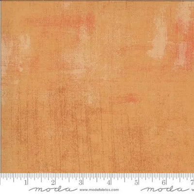 Orange Grunge Basics Cobbler Fabric - 44"/45" Per Yard