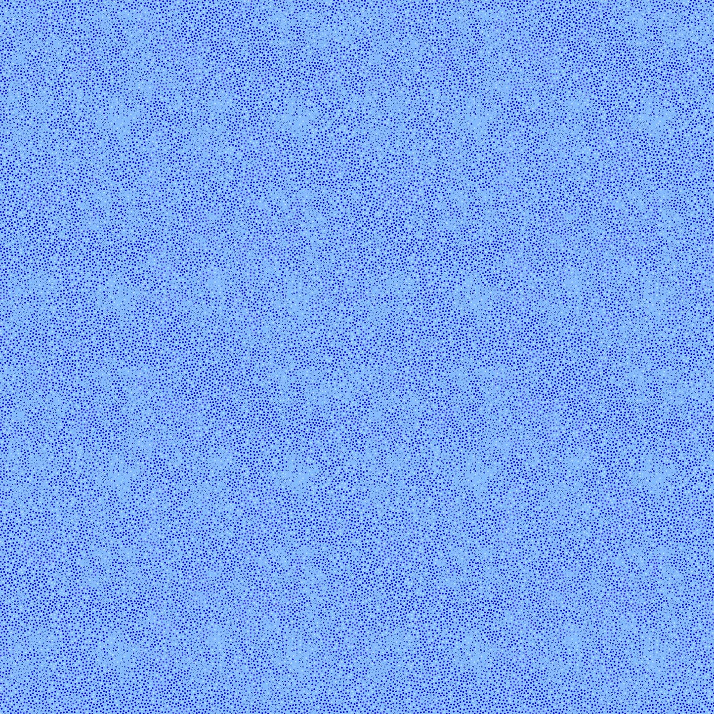 Tissu en coton tonal trio Ditsy bleu lapis - 44"/45" par yard