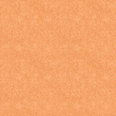 Orange Apricot Ditsy Tonal Trio Cotton Fabric Per Yard