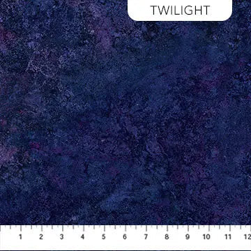 Blue Twilight Cotton Fabric - 44"/45" Per Yard