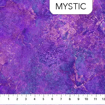 Tissu en coton mystique violet - 44"/45" par yard